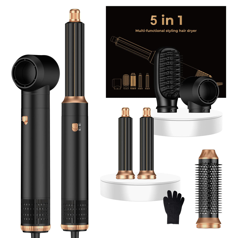 OKWRAP 5in1 hair-styler-set for versatile at-home styling and drying