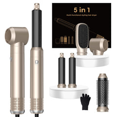 OKWRAP 5-in-1 hair styler set for versatile home styling and quick results.