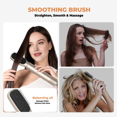 OKWRAP 20 million negative ions help reduce frizz during styling.