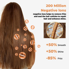 OKWRAP three temperature settings tailored for thick, fine, or treated hair.