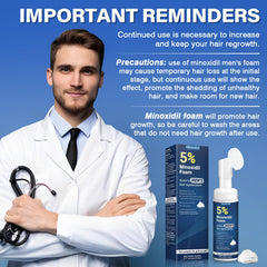 Olassubd Minoxidil 5% Foam packaging closeup emphasizes quality and brand trust.