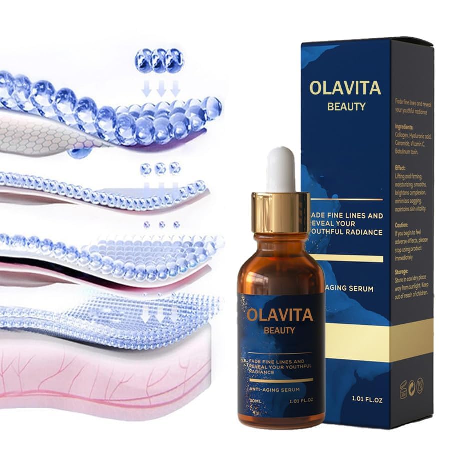 OLAVITA natural plant essence bottle for hydration.