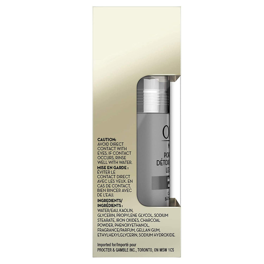Olay Face Mask Stick refined skin texture after treatment impression.