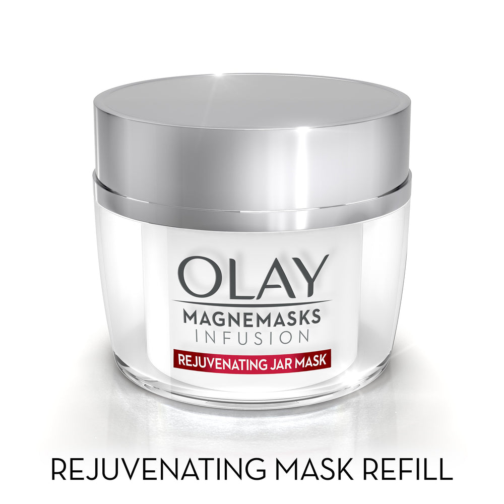Olay Magnemasks weekly-use reminder for a brief regimen