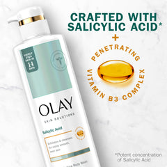Lather close-up with bubbles from Olay Skin Solutions for smooth, even skin.