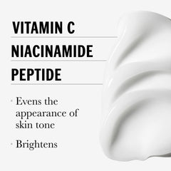 Olay Vitamin C + Peptide 24 Eye Cream application around the eye area for brightening hydration.