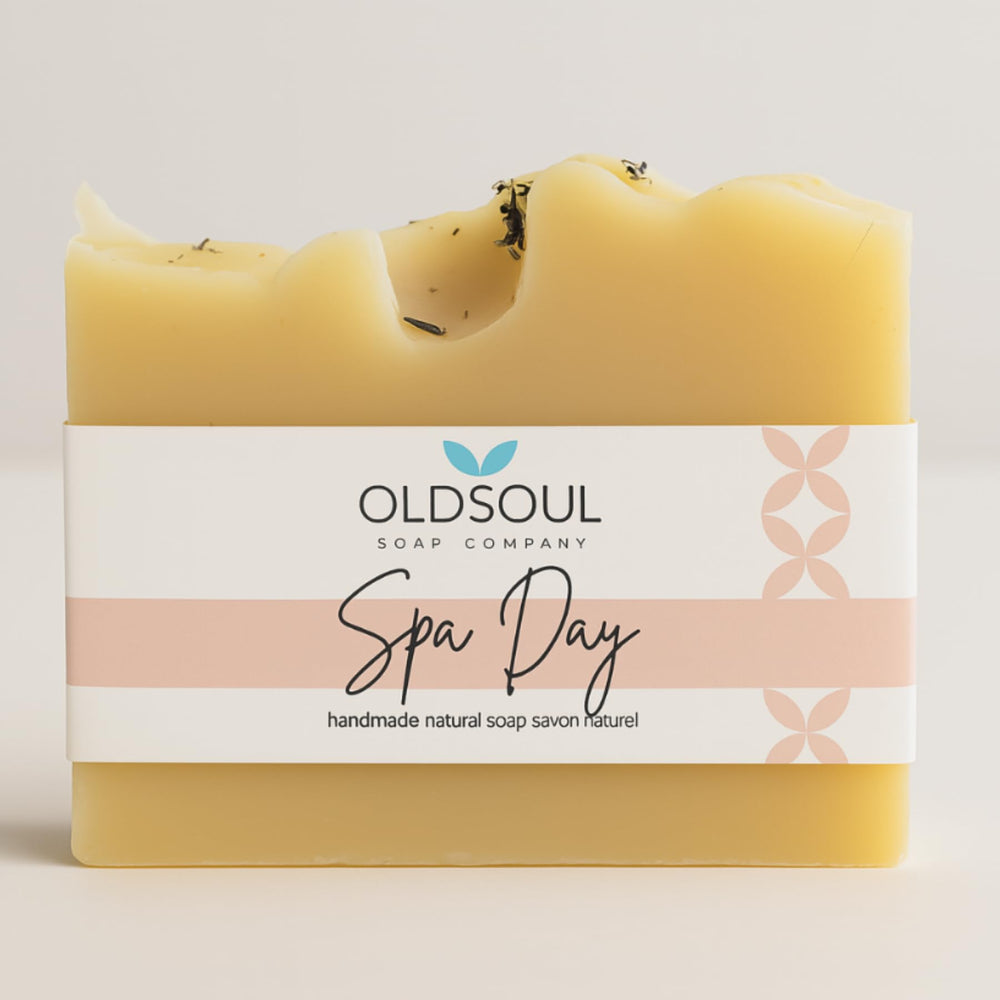 Old Soul Spa Day Soap bathroom-scene ready for a calming cleanse.