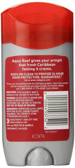 Old Spice Aqua Reef six-pack packaging front with product name