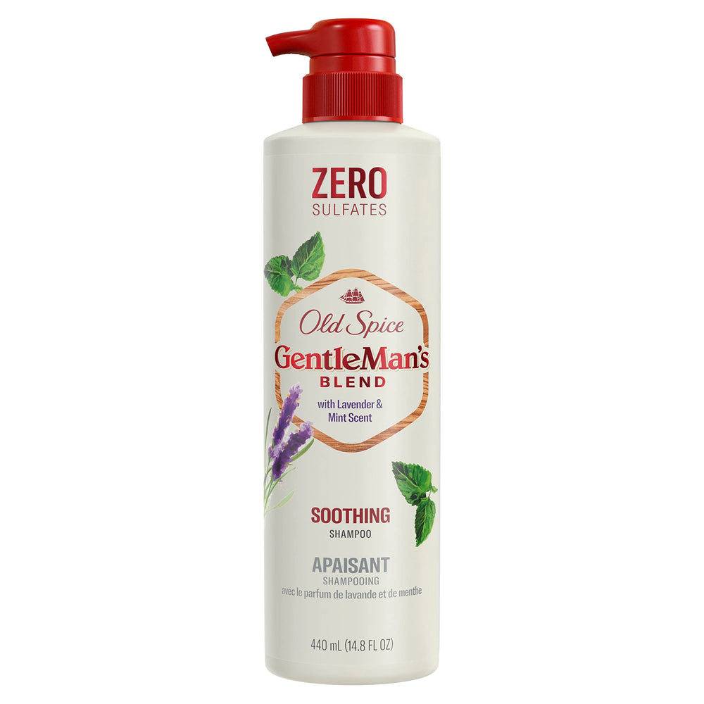 Elegant Old Spice Caseeto Gentlemans Blend bottle with lavender-mint aroma