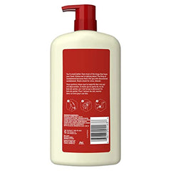 Old Spice Cleansing Body Wash bottle-pump close-up highlights long-lasting scent.