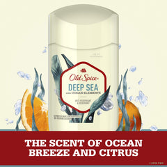 Old Spice Deep Sea marine fresh ambience conveys confidence for everyday activities