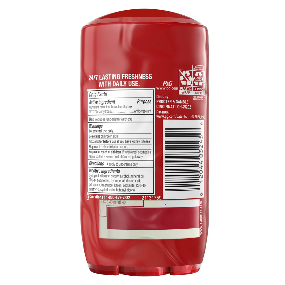 Old Spice Dry Feel scent swirls showcase lasting fragrance on skin