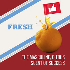 Old Spice High Endurance solid application showing easy swipe-on usage.