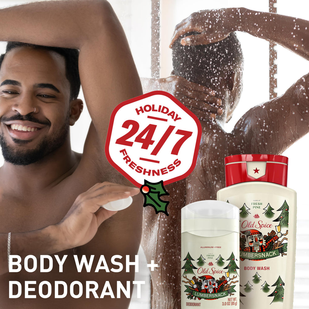 Old Spice Holidudes Snickerdudel deodorant stick with gourmet cookie vibe.