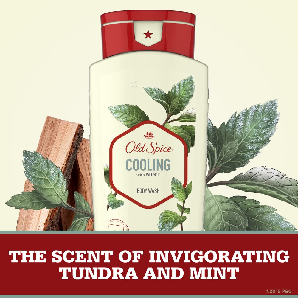 Old Spice Invigorate 4-pack display highlights value and consistent grooming routine.