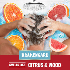 Old Spice Krakengard barbershop scent note aroma cues.