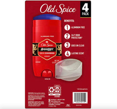 Aluminum-free Old Spice Swagger formula for gentle underarm care