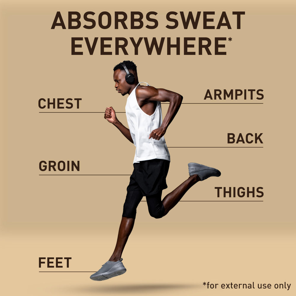 Groin area gentle glide with aluminum-free Old Spice Total Body Deodorant Stick.
