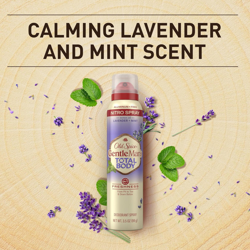 Old Spice deodorant fast-drying spray helps you feel dry and ready.