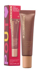 Ole Henriksen Glimmer Vault packaging showing five shades for versatile lip looks.
