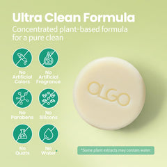 OLGO Botanic Conditioner Bar in travel kit, a sustainable compact solution.