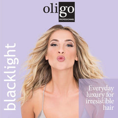 Oligo Blacklight Nourishing Conditioner argan-oil-infusion delivering hydration and shine