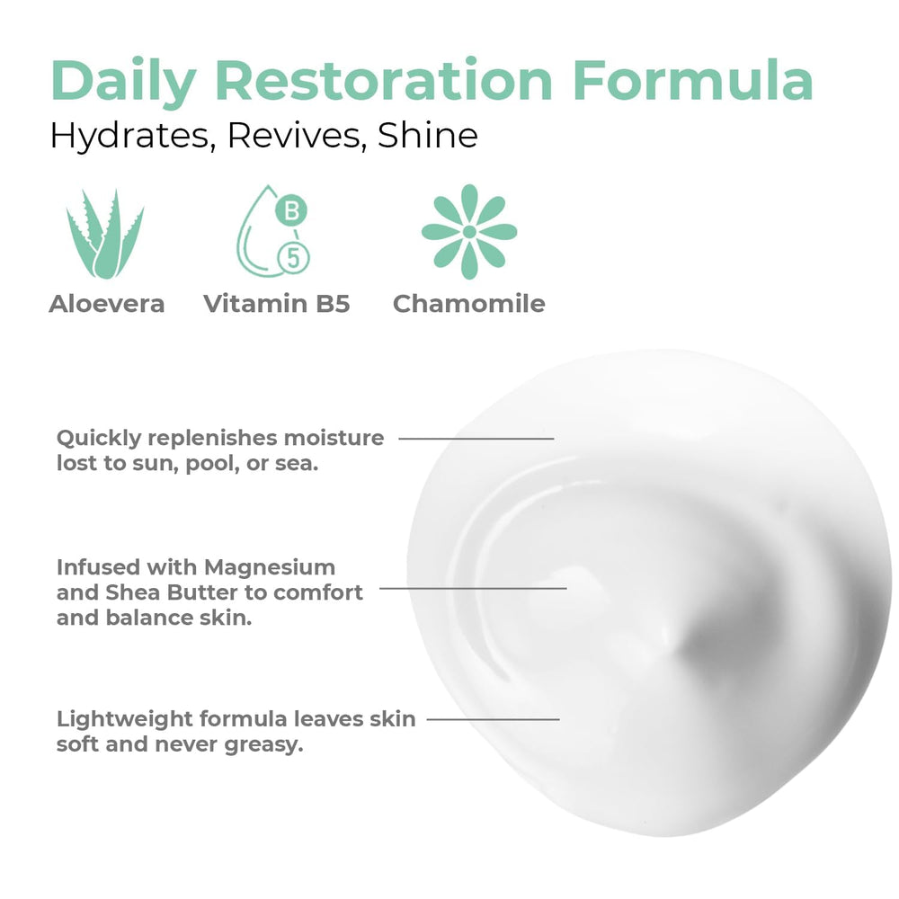 Aloe vera emphasis on OLIOLI Replenishing Body Lotion