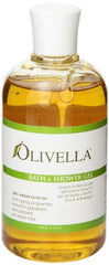 Olivella application scene suggesting soothing daily care for dry skin