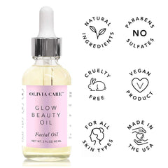 Olivia Care vitamin E rich oil emphasizing antioxidant protection
