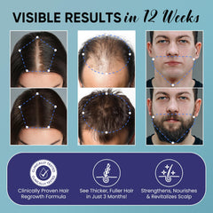 OLIVITA Hair Growth Spray texture close-up for smooth distribution.