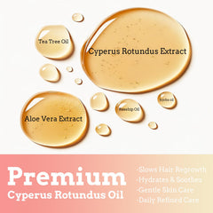 Close-up of Olvaxin natural botanical ingredients.