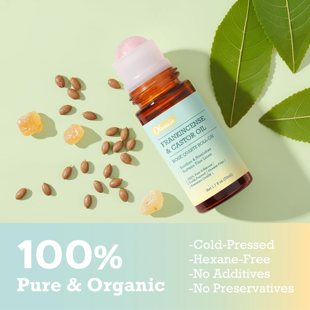 Olvaxin multi-use beauty oil on skin, neck, and scalp for hydration.