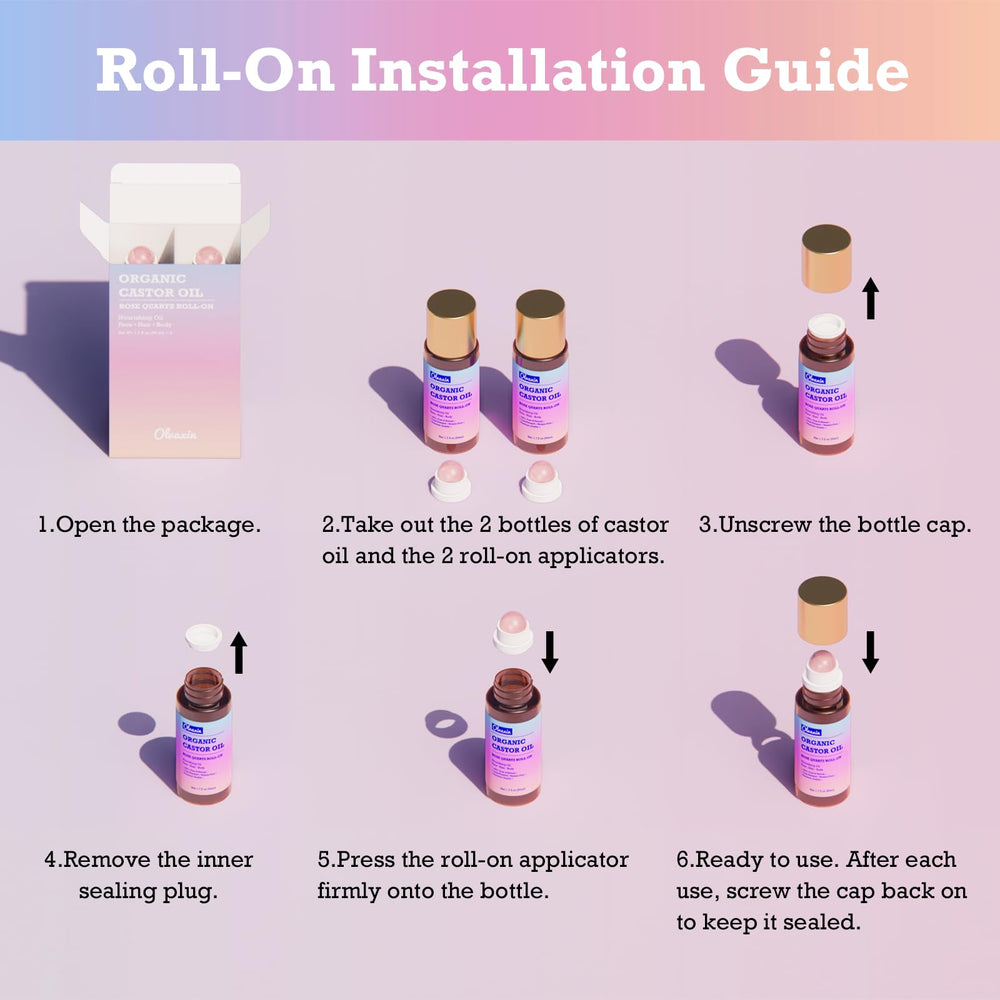 Olvaxin roll-on design enables easy on the go moisturization.