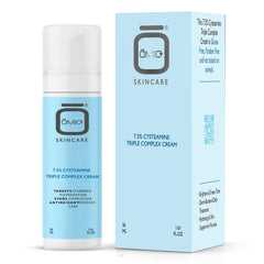 OMIC+ Skincare 7.5% Cysteamine cream bottle for brighter skin