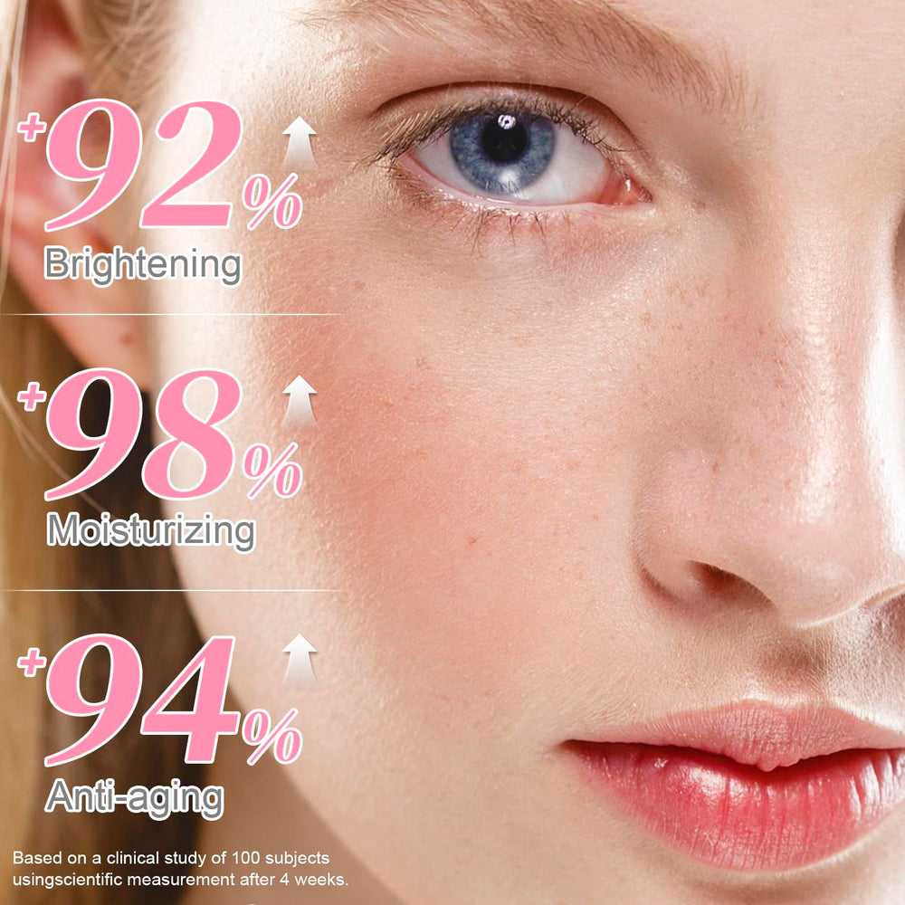 Omplen lightweight, hydrating serum texture suitable for delicate under-eye skin.