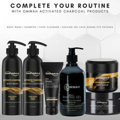 OMWAH sulfate-free formula close-up highlights gentle daily care
