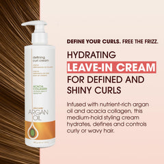 One 'N Only Defining Curl Cream pack showing lightweight, non-sticky hydration.