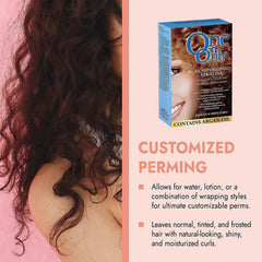One 'n Only moisturizing formula reduces dryness and frizz for smoother styling.