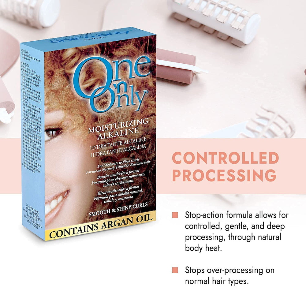 One 'n Only true-to-rod curls deliver natural-looking, shiny, moisturized hair.