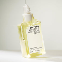 Packaging image of One Thing Niacinamide Glutathione Serum with clean design