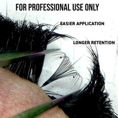 One V Salon 10D 16-line pro point lash fan mix for even coverage