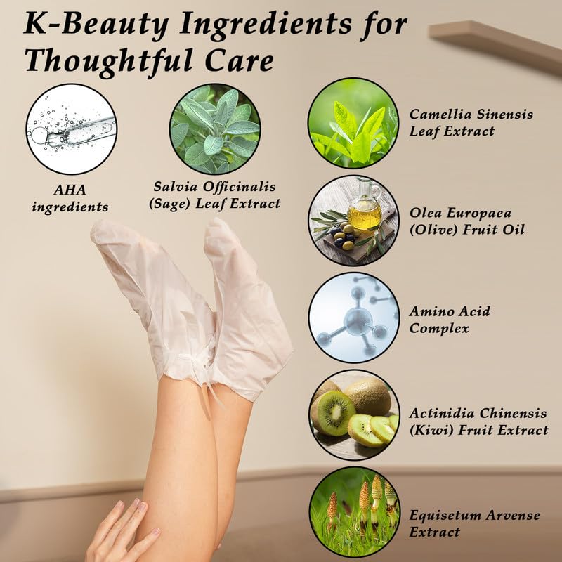 One's Own soft feet after treatment reveal smoother texture