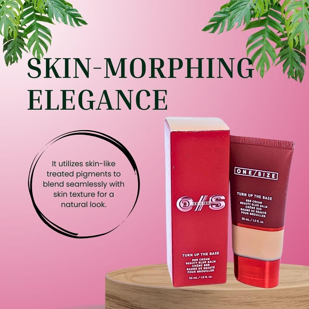 ONE/SIZE Hydra-Blend swatch highlights hydration for smoother skin.