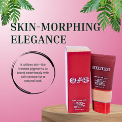 ONE/SIZE Hydra-Blend swatch highlights hydration for smoother skin.