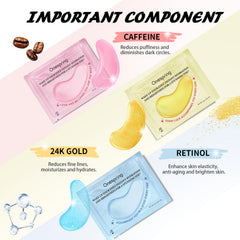 Onespring Eye Masks individually wrapped packaging for freshness.