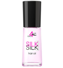 ONLY4HAIR Silk Hair Oil bottle for silky smooth results and frizz control