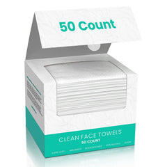 ONLYCARE disposable face towel packaging for on-the-go access