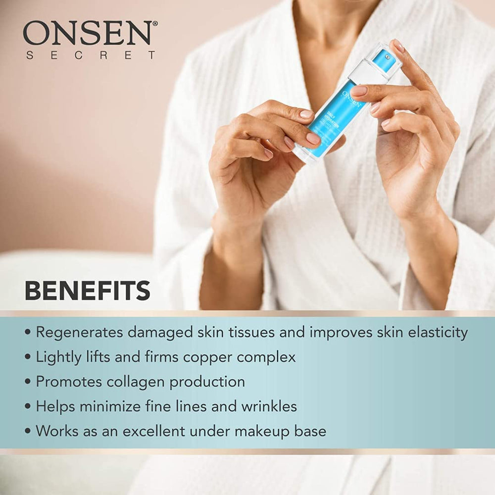 Onsen Secret lavender oil detail emphasizes calming aroma and care