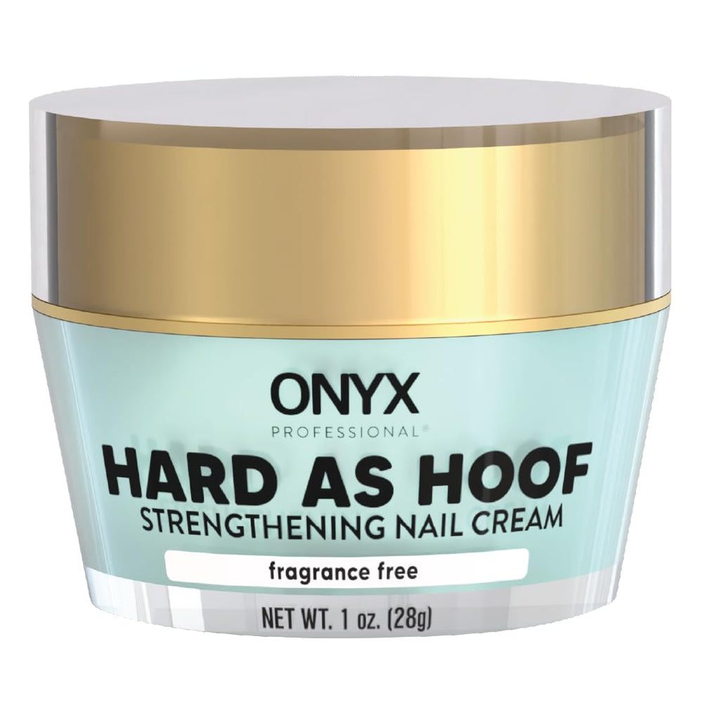 Onyx Professional Hard As Hoof cream bottle; helps strengthen nails.