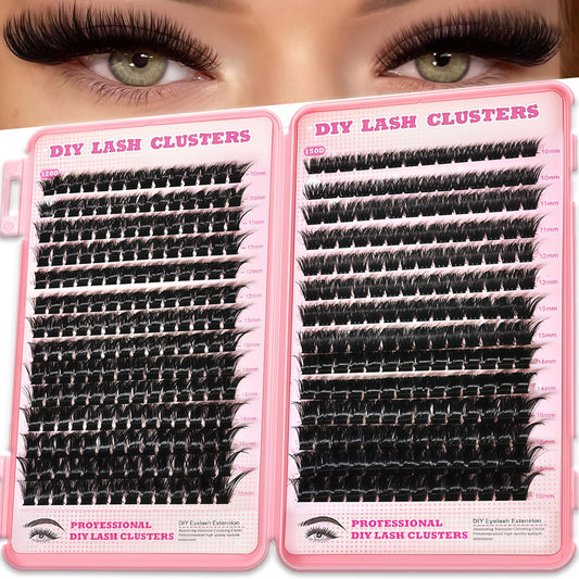 OOPPOO Manga Lash Clusters 392pcs pack for DIY lash styling